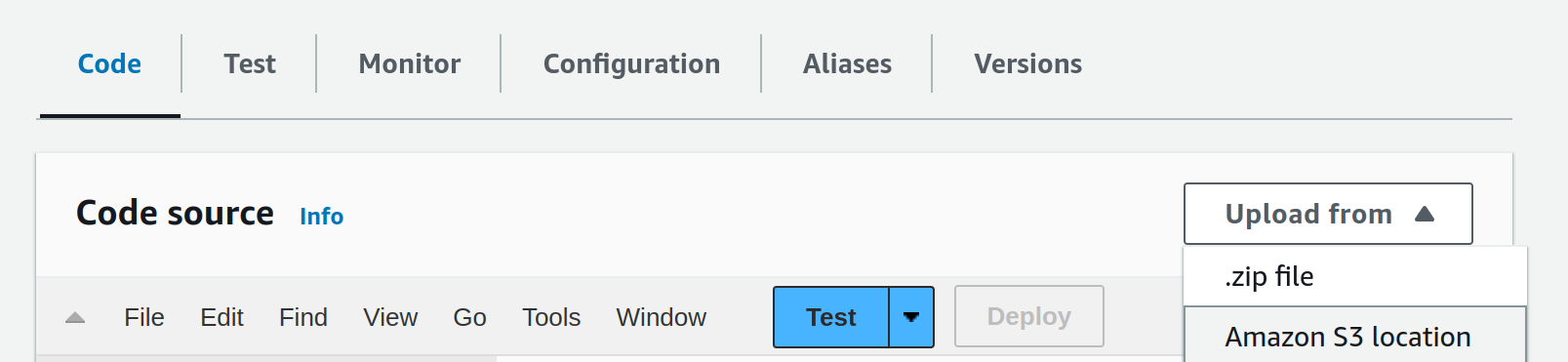 Uploading the bootstrap